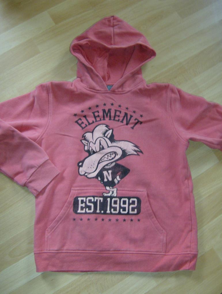 trui met kap merk element - maat 14 - als nieuw, Trui of Vest, Ophalen of Verzenden, Zo goed als nieuw, Jongen