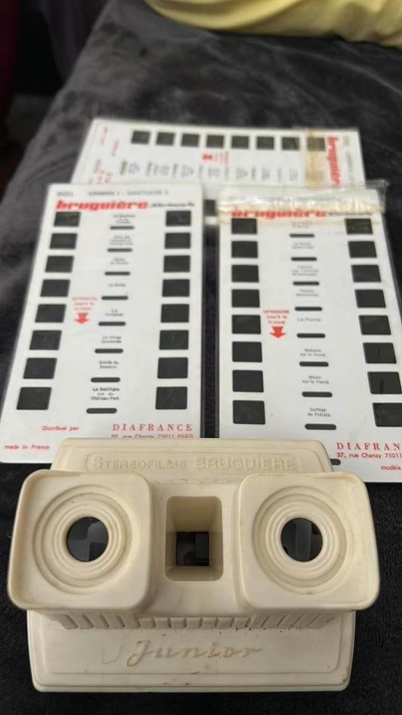 Noem stereofilms stereoclic junior vintage, Ophalen of Verzenden, Zo goed als nieuw