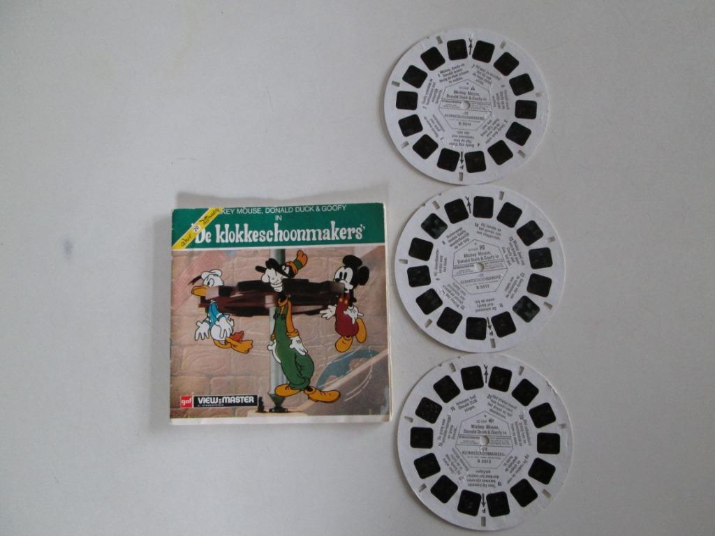Walt Disney; gaf View master 21 stereofoto's van de klokkens, Enlèvement ou Envoi