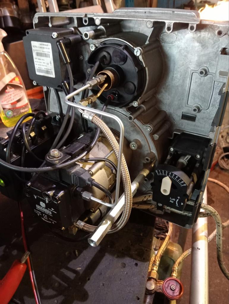 weishaupt wl10/1d 30/55 kw, Ophalen
