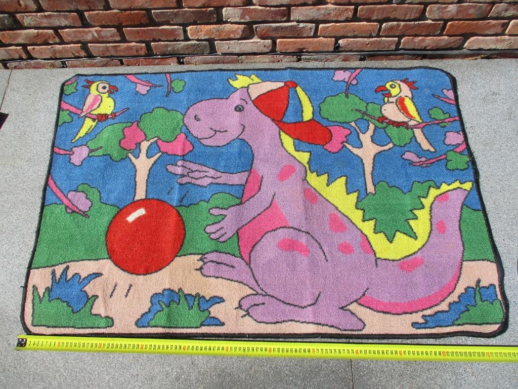 speeltapijt , speelmat met dinosaurus op, Ophalen of Verzenden, Gebruikt, Overige typen