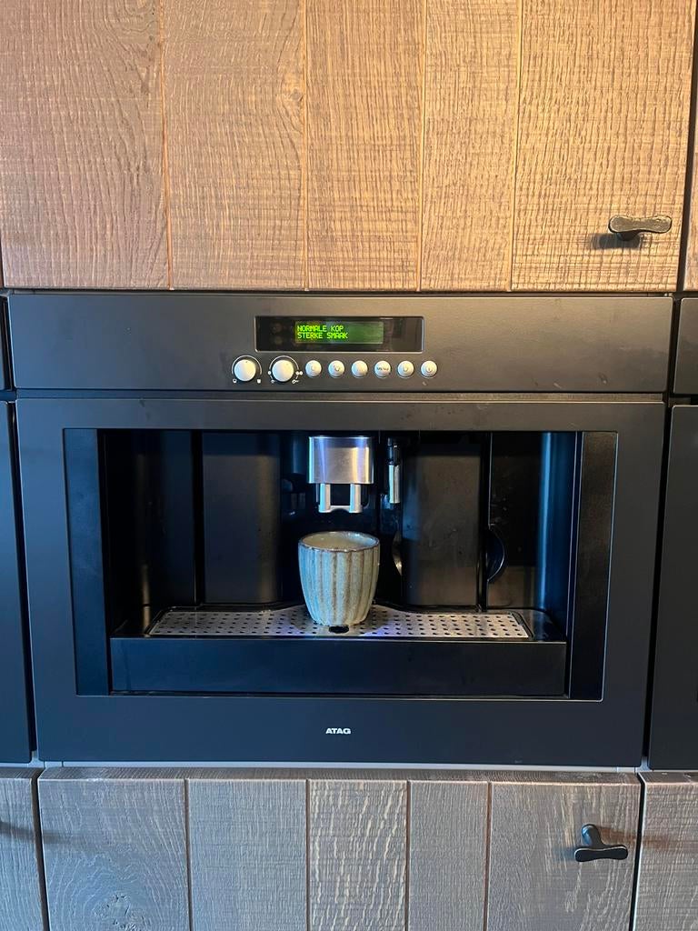 Inbouw koffiezetapparaat ATAG CM4492, Elektronische apparatuur, Ophalen, Gebruikt, Espresso apparaat, Afneembaar waterreservoir