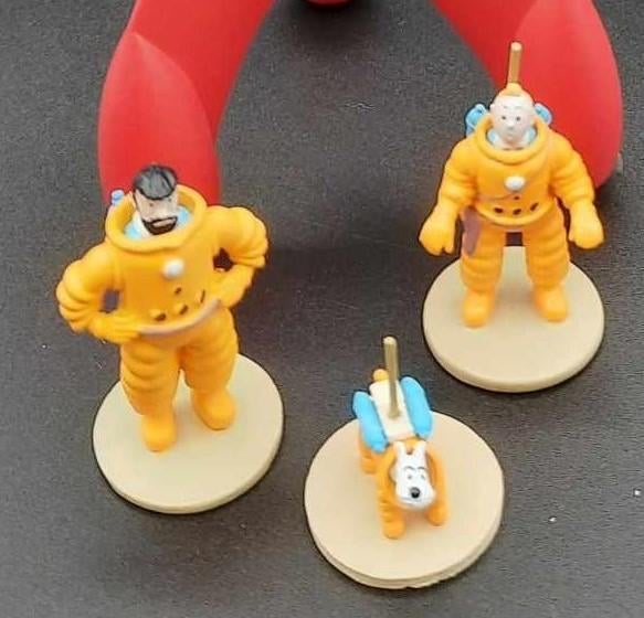 Tintin - Ensemble lune, Ophalen of Verzenden, Kuifje