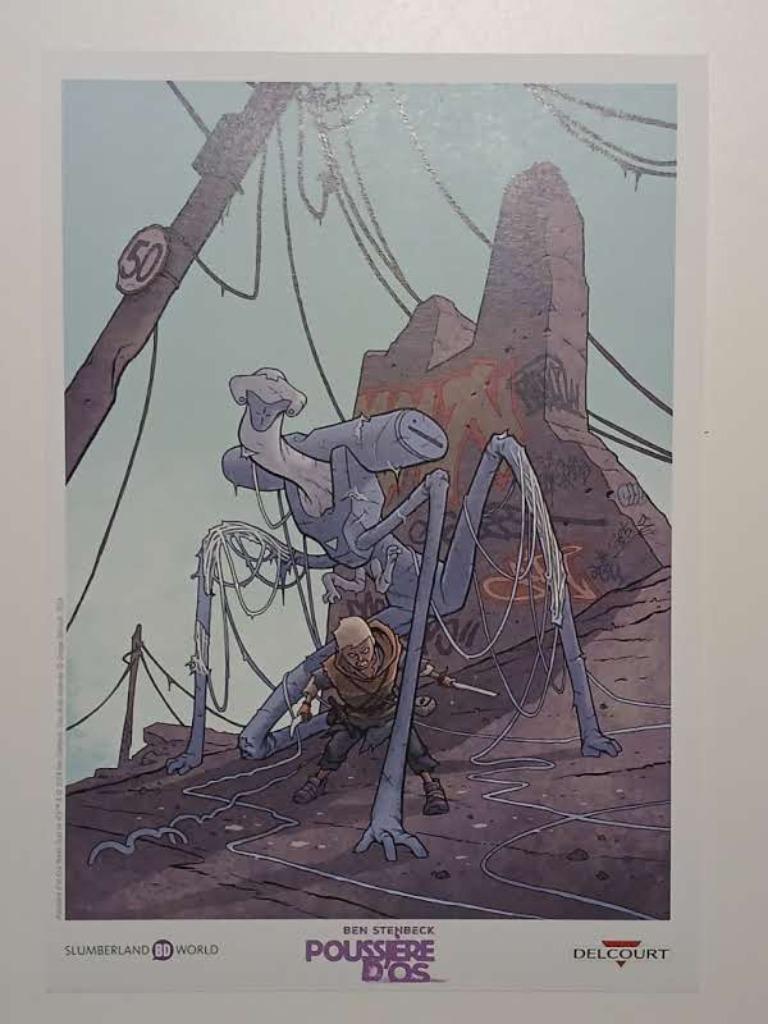 BD Ex-libris Poussière d'Os Stenbeck Neuf, Une BD, Enlèvement ou Envoi, Neuf