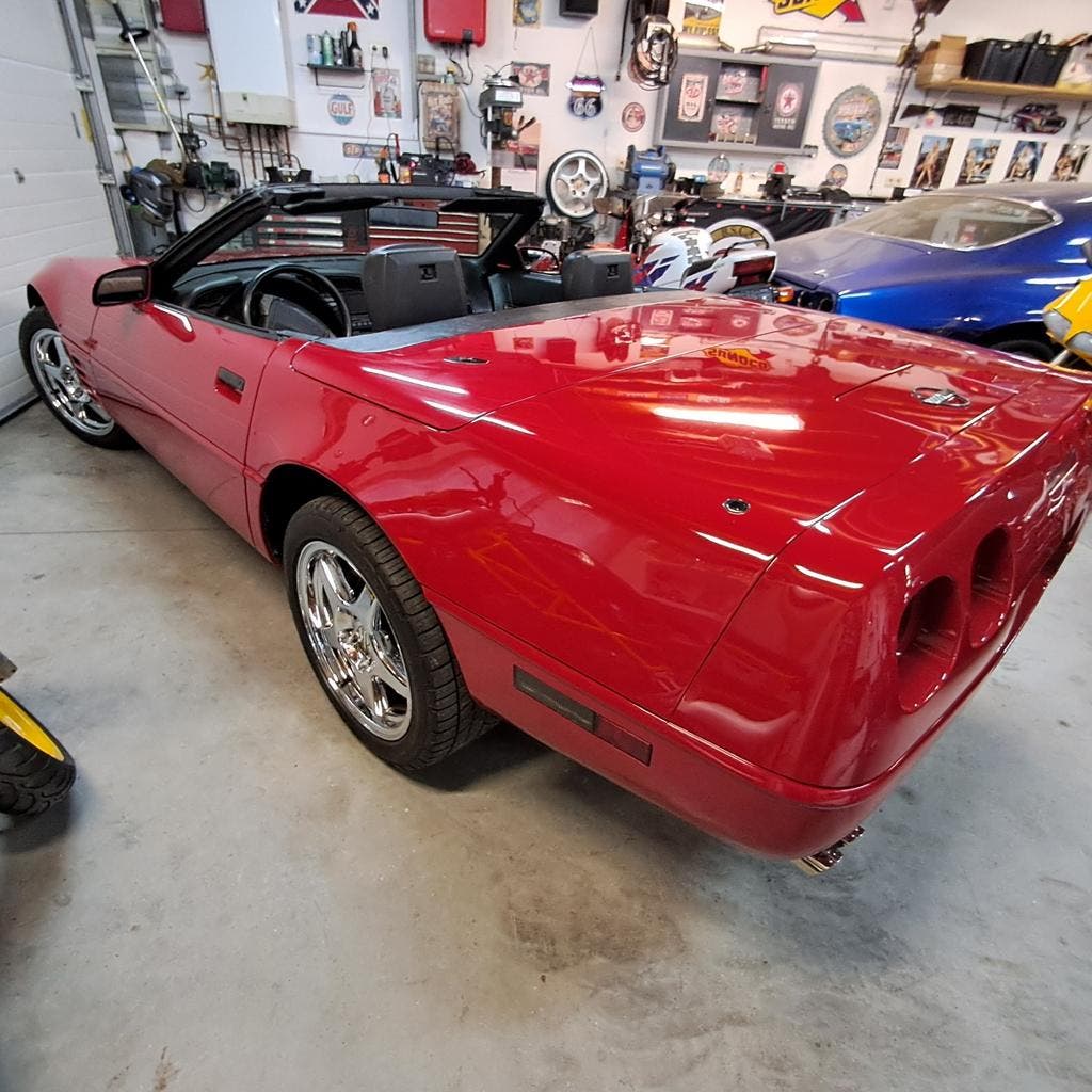 Corvette C4 Cabrio 1991 60000 miles, foto 12
