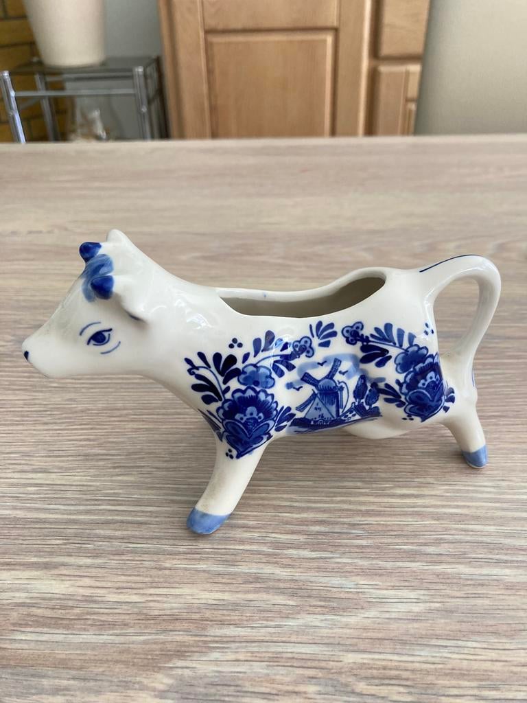 Pot à lait crémeux en porcelaine/céramique de Delft, Enlèvement ou Envoi