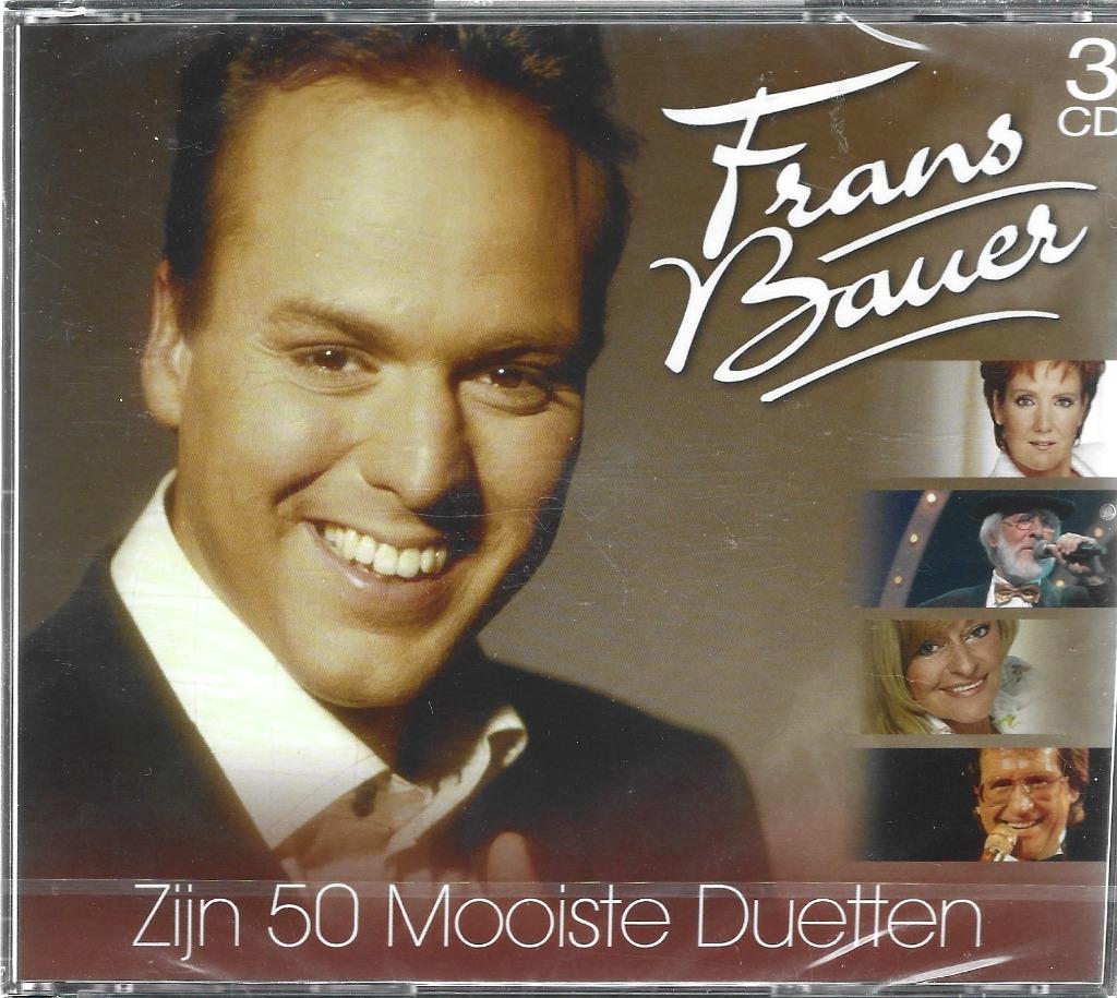 frans bauer : zijn 50 mooiste duetten, Ophalen of Verzenden, Nieuw in verpakking, Levenslied of Smartlap, Boxset