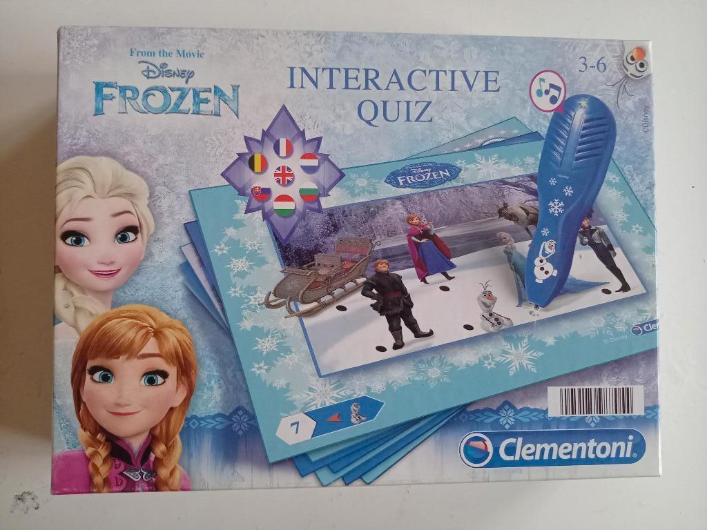 Nieuwstaat Frozen quizzy spel, Ophalen of Verzenden, Zo goed als nieuw, Elektronica