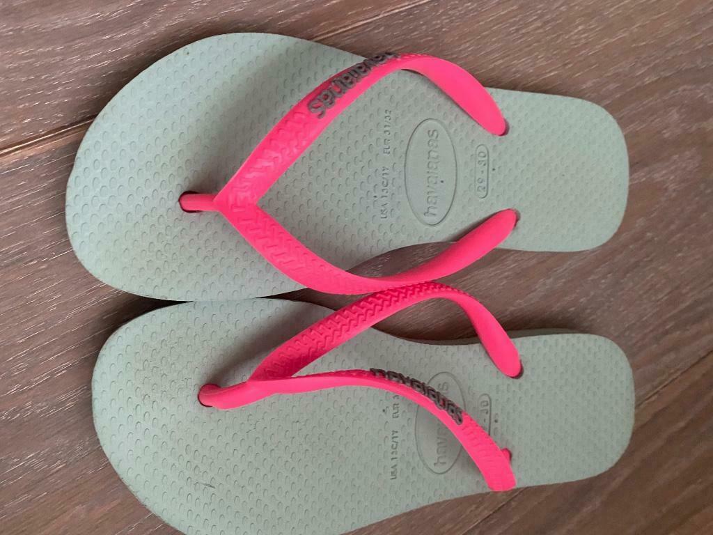 Havaianas slippers maat 29/30., Comme neuf, Autres types, Fille, Envoi