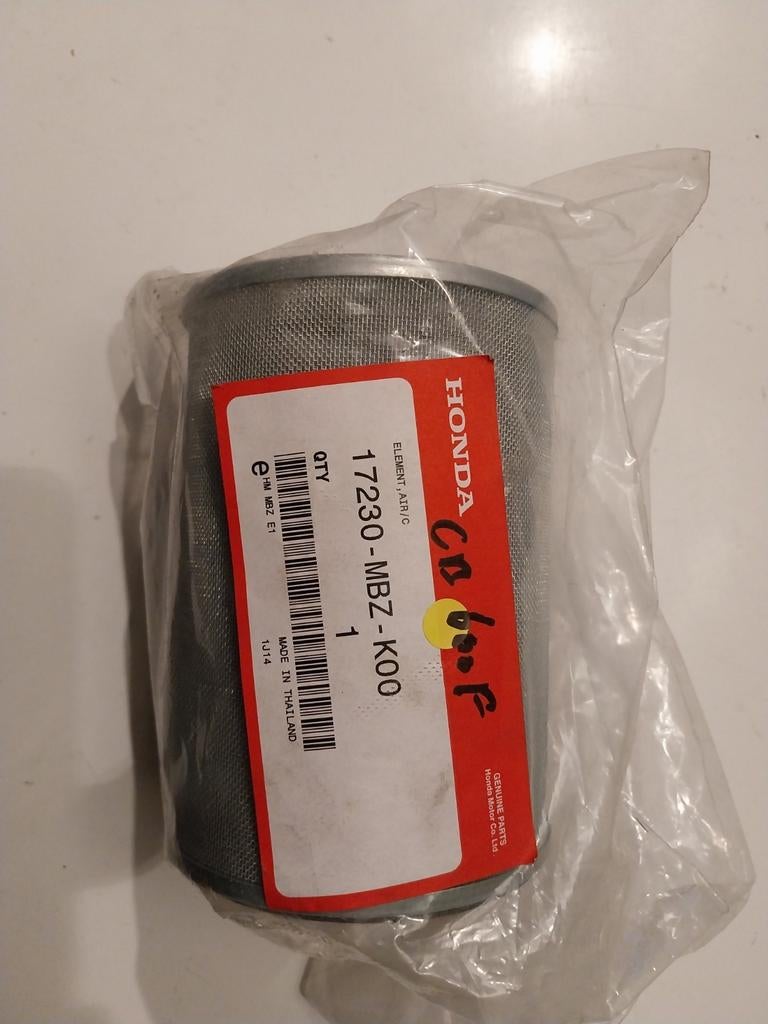 17230-MBZ-K00 Honda CB 600f luchtfilter, Ophalen of Verzenden, Nieuw