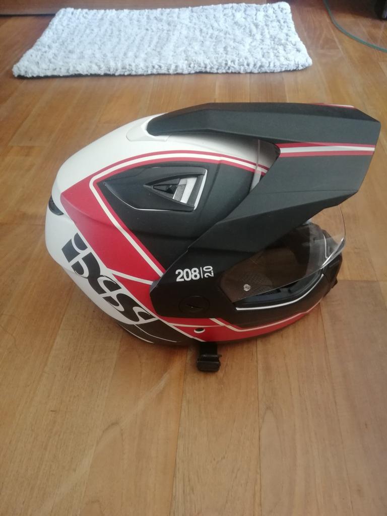IXS helm brommer/motto, Motoren, Ophalen of Verzenden, L