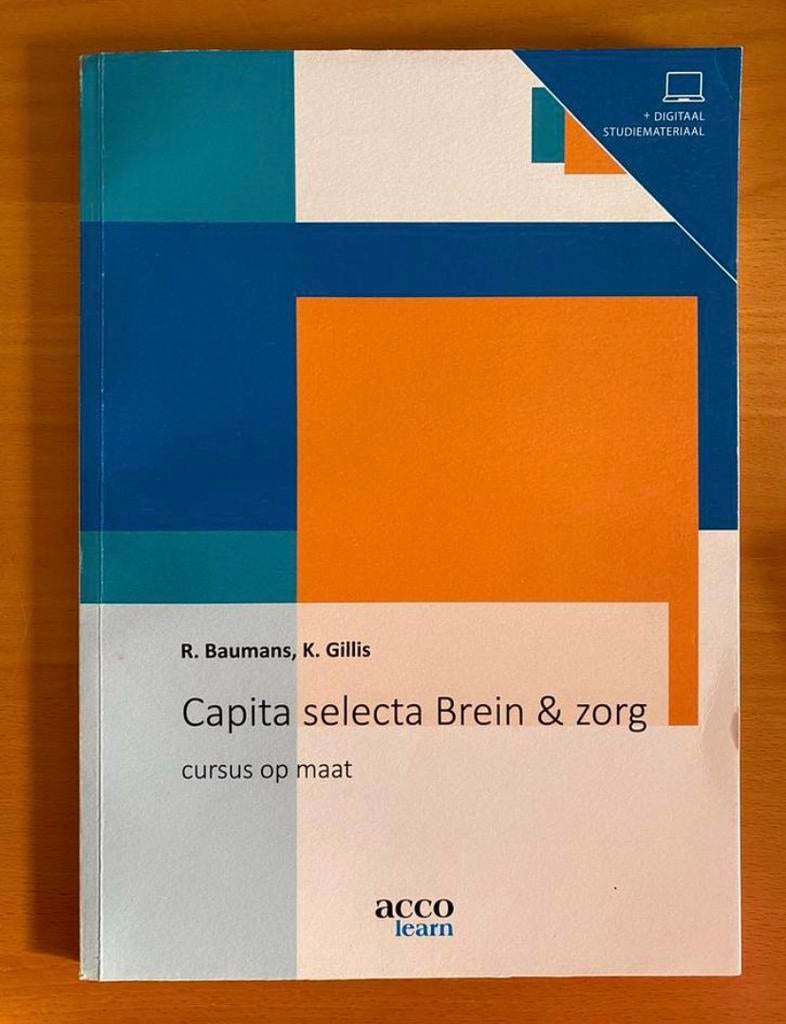 Capita Selecta Brein & Zorg, Boeken, Ophalen of Verzenden, Nieuw