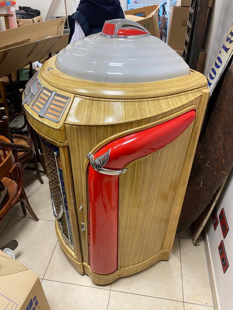 Jukebox SEEBURG Symphonola Model 148 Trashcan USA, 1948, Ophalen, Gebruikt, Voor 1950, Seeburg