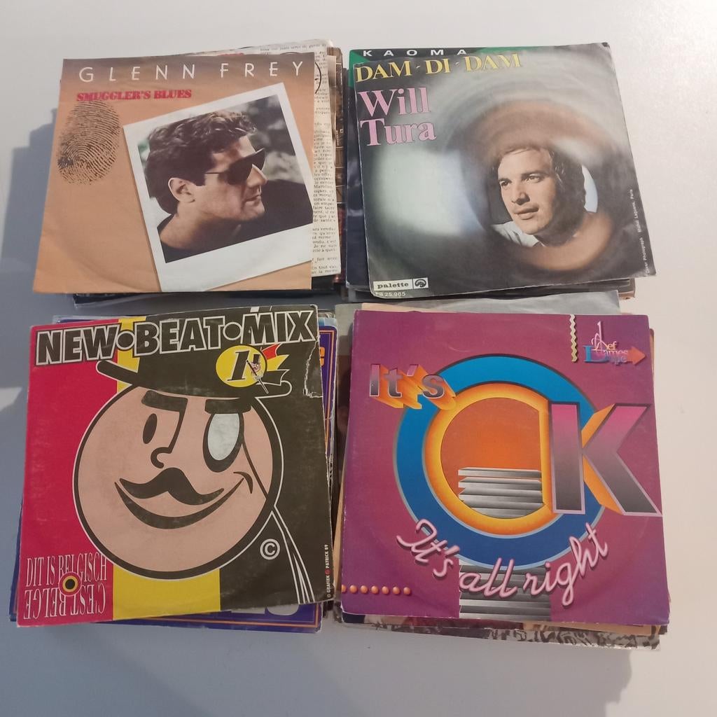 Vinyl singles lot van 71 stuks, Ophalen of Verzenden