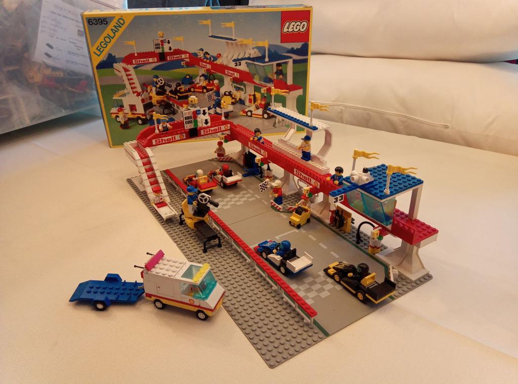 LEGO Classic Town 6395 Victory Lap Raceway MET DOOS TOPSTAAT, Enlèvement ou Envoi, Comme neuf, Ensemble complet, Lego