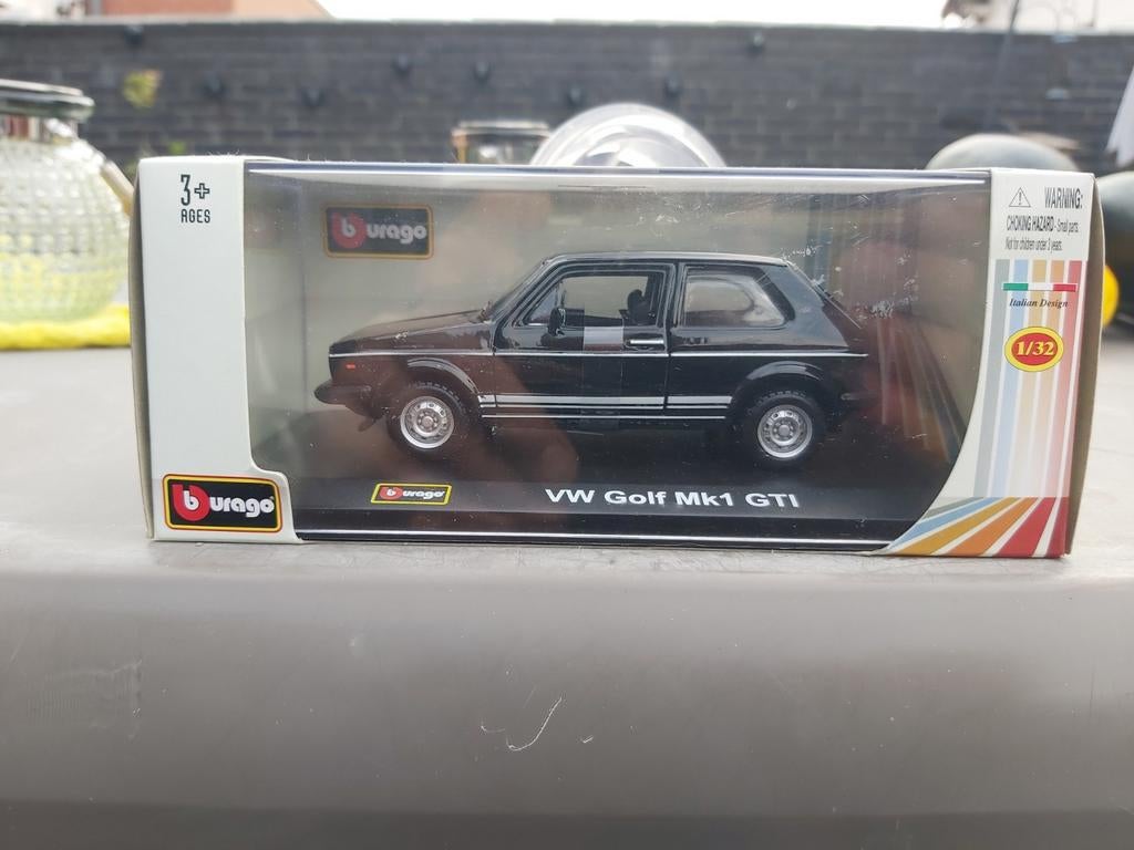 burago vw golf 1 gti, Ophalen of Verzenden, Nieuw, Matchbox