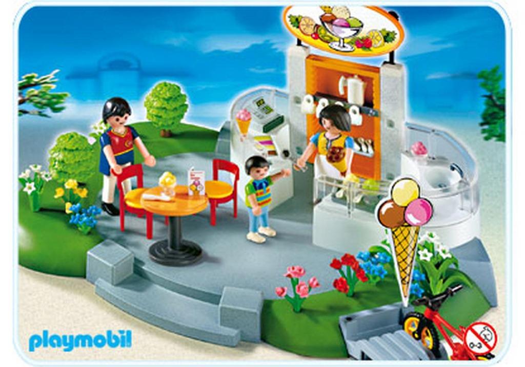 4134 ijssalon playmobil, Ophalen of Verzenden