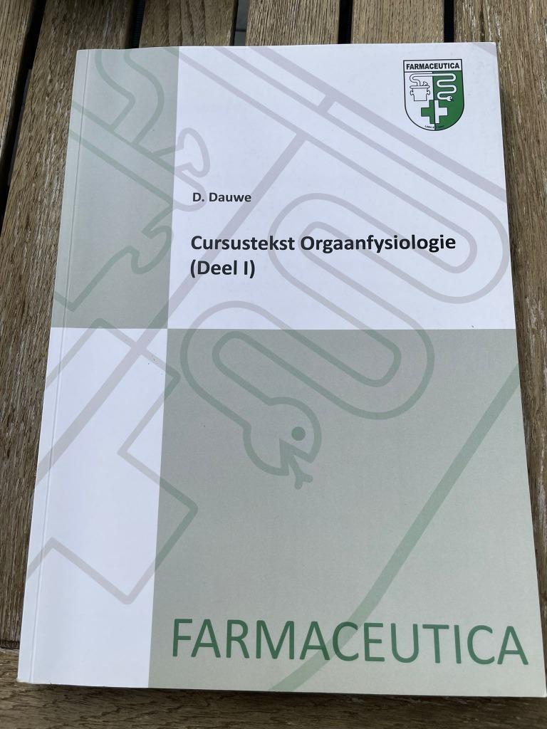 Orgaanfysiologie, Boeken, Studieboeken en Cursussen, Ophalen, Nieuw, Hoger Onderwijs