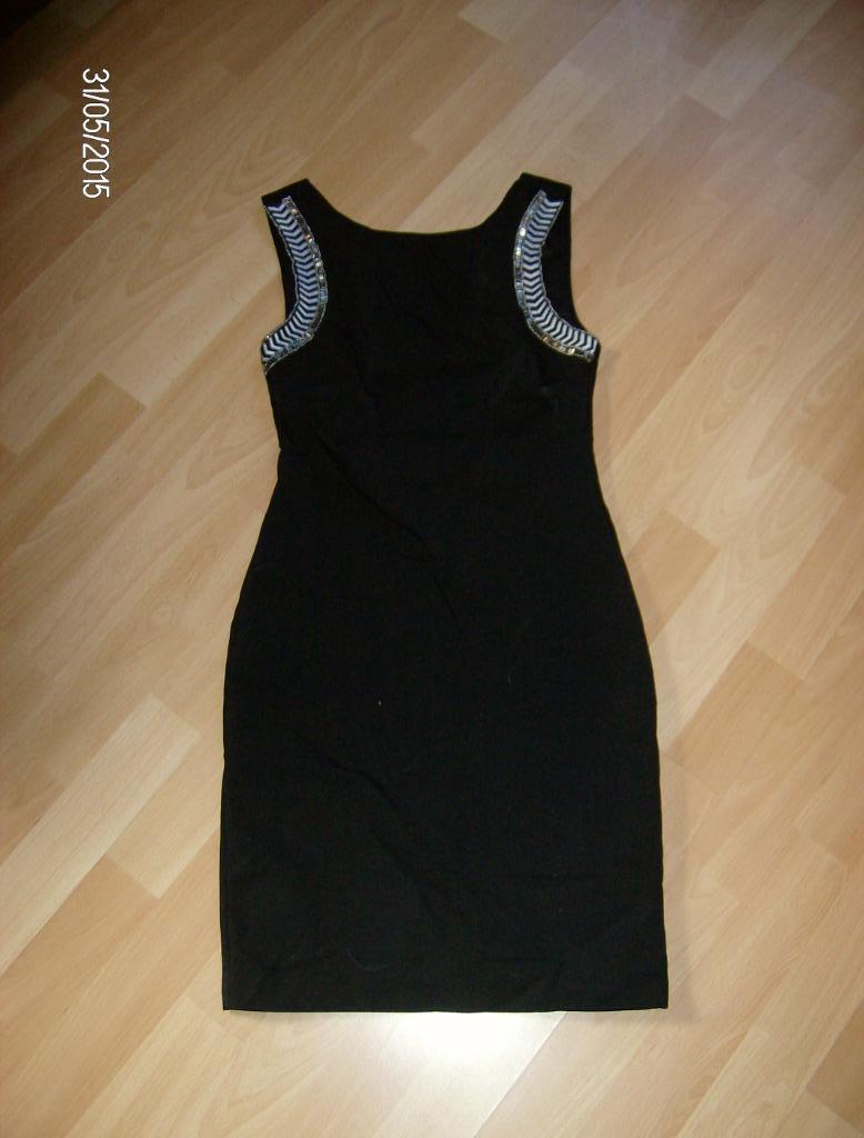 jurk zwart merk zara - maat xs, Enlèvement ou Envoi, Zara, Taille 34 (XS) ou plus petite, Porté