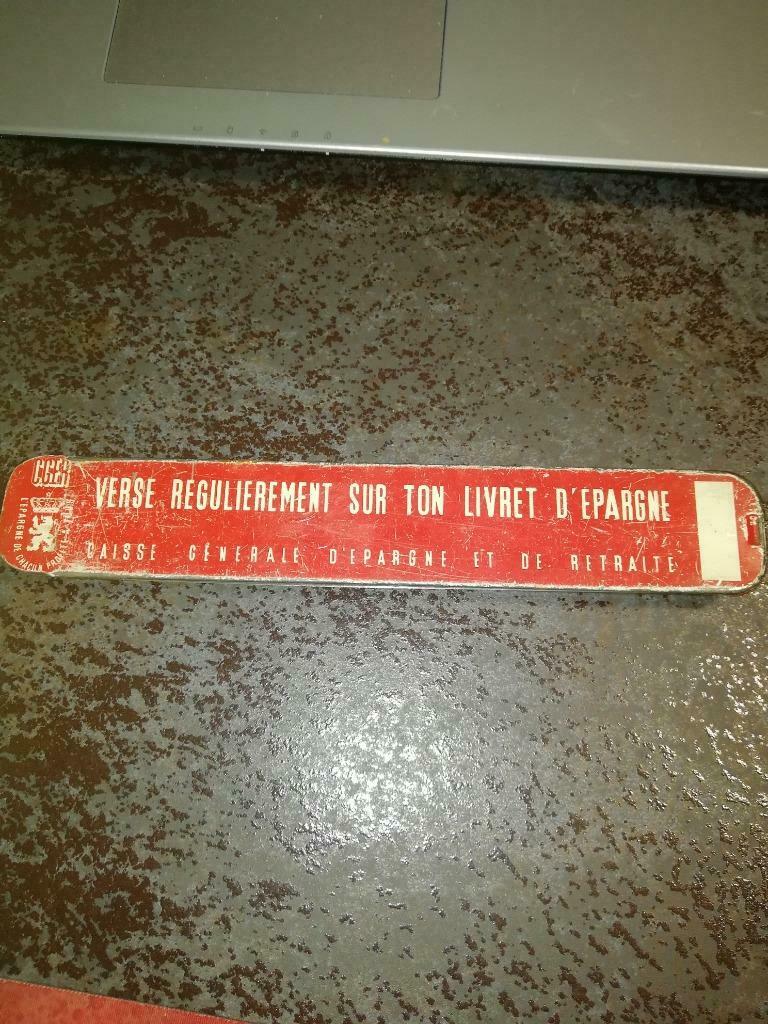 plumier publicitaire CGER année 1960, Collections, Enlèvement ou Envoi, Utilisé, Autres types