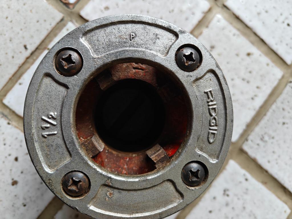 DRAADSNIJKOP RIDGID 1 1/2, Ophalen of Verzenden, Gebruikt