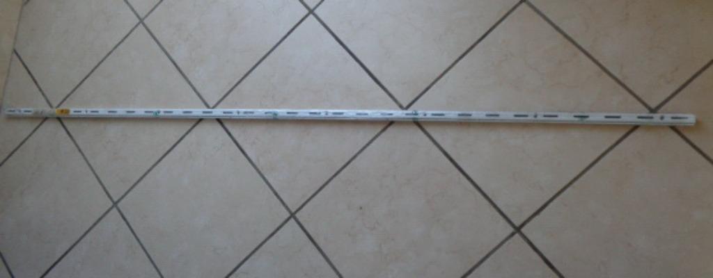 Rails blanc pour étagère. 1m50, Maison & Meubles, Enlèvement, Neuf