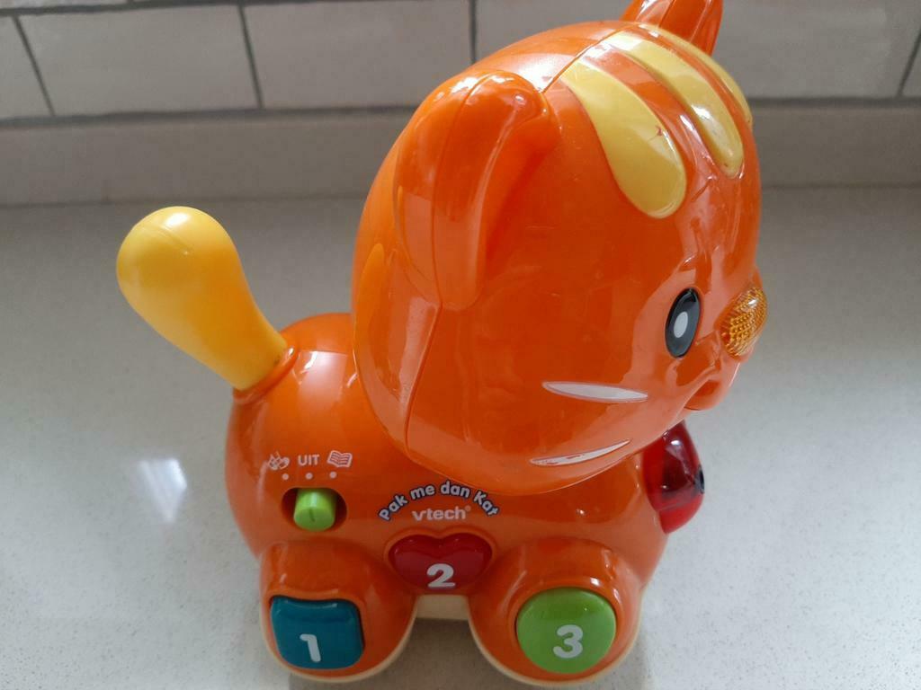 VTech pak me dan kat, Kinderen en Baby's, Ophalen, Zo goed als nieuw