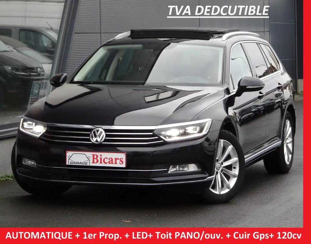 VW PASSAT 1.6 TDi Highline DSG-AUTO/LED Toit PANO/15.700HTVA, Essai à domicile, Achat, Entreprise, 103 g/km