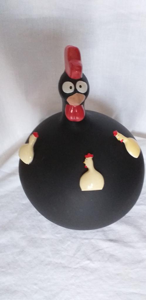 poule noire 3 aimants poules, Antiquités & Art, Antiquités | Céramique & Poterie, Enlèvement ou Envoi