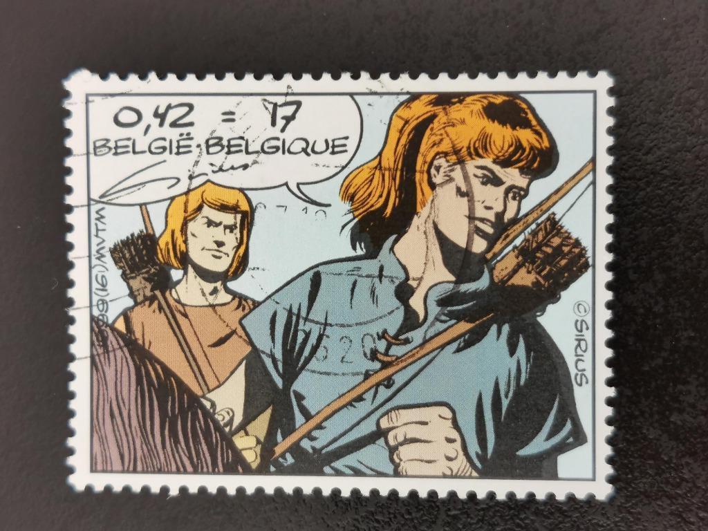 Belgie 1999 - stripverhalen - Timoer (Sirius), Ophalen of Verzenden, Gestempeld