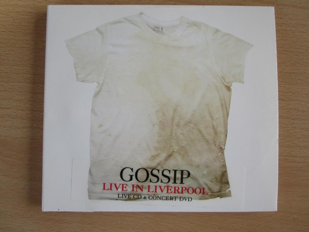 GOSSIP ======== LIVE IN LIVERPOOL ======= CD + DVD, Ophalen of Verzenden, Zo goed als nieuw, Poprock