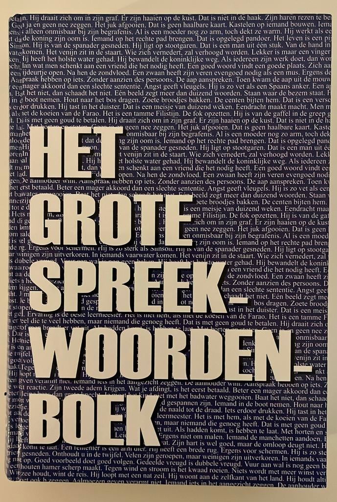 N. Walters - Het grote spreekwoordenboek, Boeken, Ophalen, N. Walters