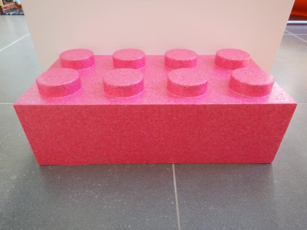 Bouwstenen - LEGO geïnspireerd, Ophalen, Zo goed als nieuw, Overige merken