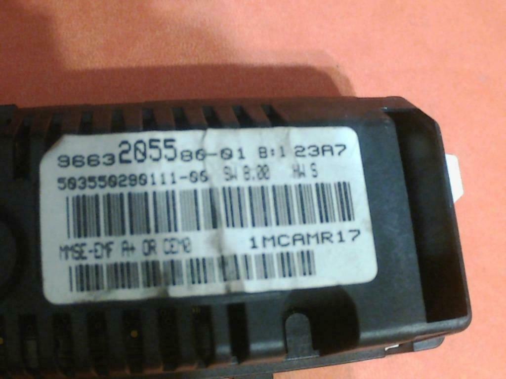 Écran multi fonctions  Peugeot 207 9663205580-01 (192A), Enlèvement ou Envoi, Utilisé, Peugeot