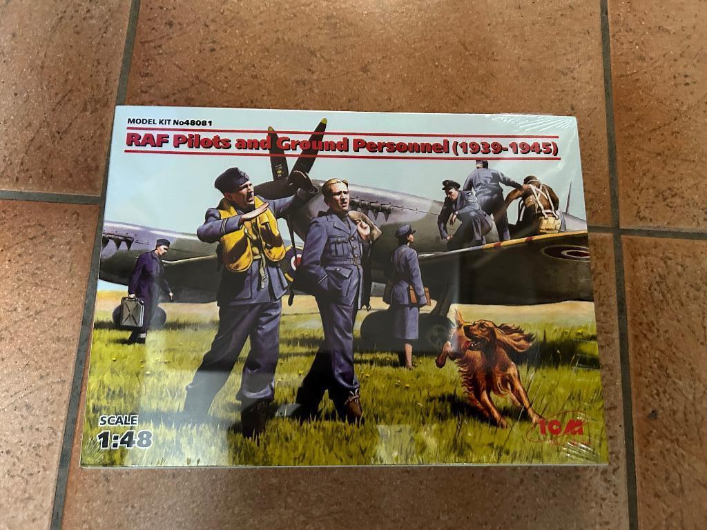 ICM RAF pilots and ground personnel 1/48, Verzenden, Nieuw, Vliegtuig, Overige merken