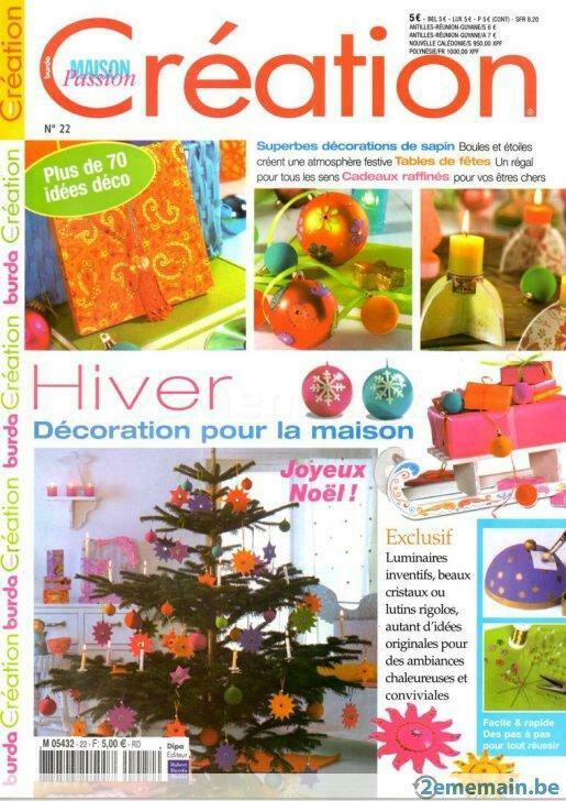 magazine Burda Maison Passion Création n°22 Winterdecoratie, Ophalen of Verzenden, Nieuw