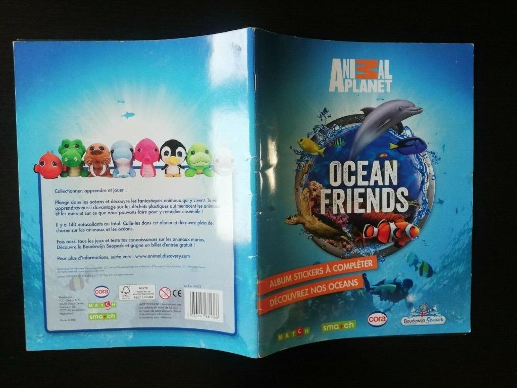 album... Animal planet océan friends stickers..., Collections, Plus, Enlèvement ou Envoi