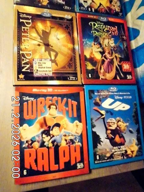 BLU - RAY  DVD'S  VAN DISNEY, Ophalen, Zo goed als nieuw, Tekenfilms en Animatie