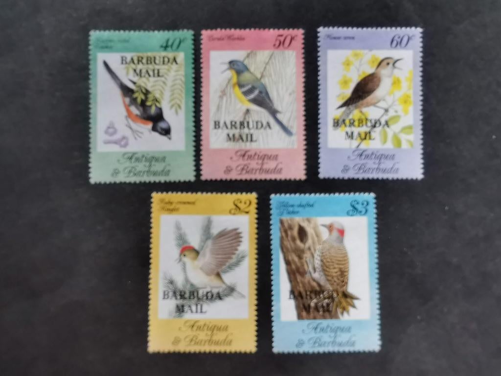 Barbuda 1984 - vogels - zangvogels *, Ophalen of Verzenden, Postfris, Midden-Amerika