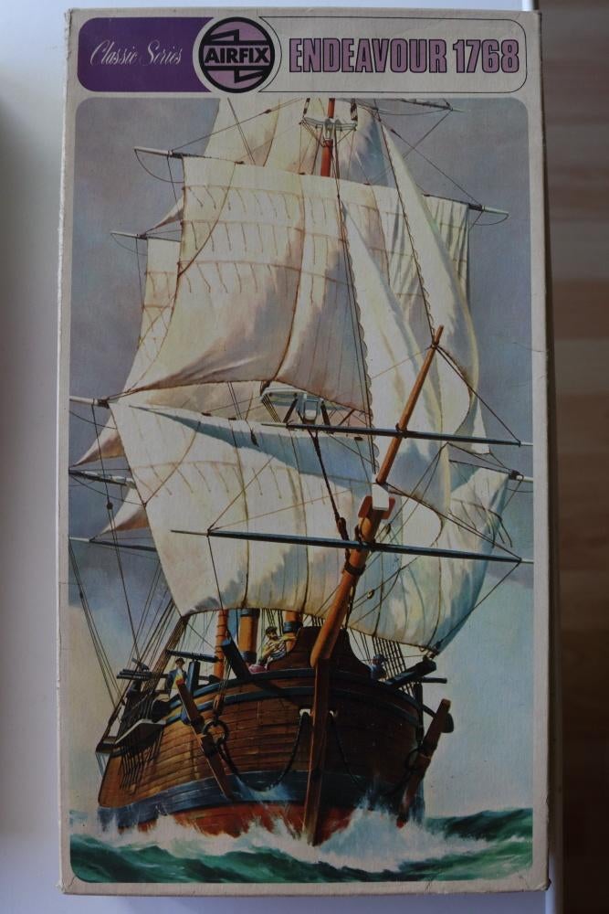Maquette en plastique du HMS Endeavour 1768 échelle 1/120, Hobby en Vrije tijd, Modelbouw | Boten en Schepen, Ophalen of Verzenden