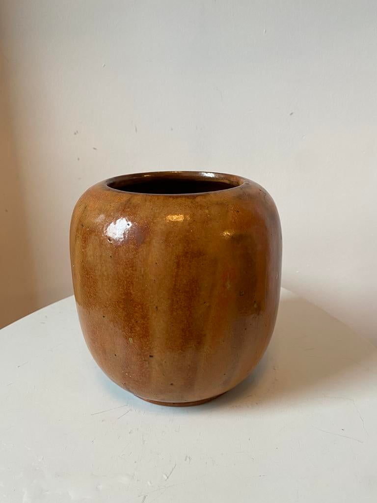 Vase grès Bouffioulx F Carpent, Antiquités & Art, Enlèvement ou Envoi
