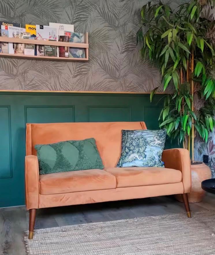 Zetel, Huis en Inrichting, Ophalen, Overige materialen, Zo goed als nieuw, 75 tot 100 cm