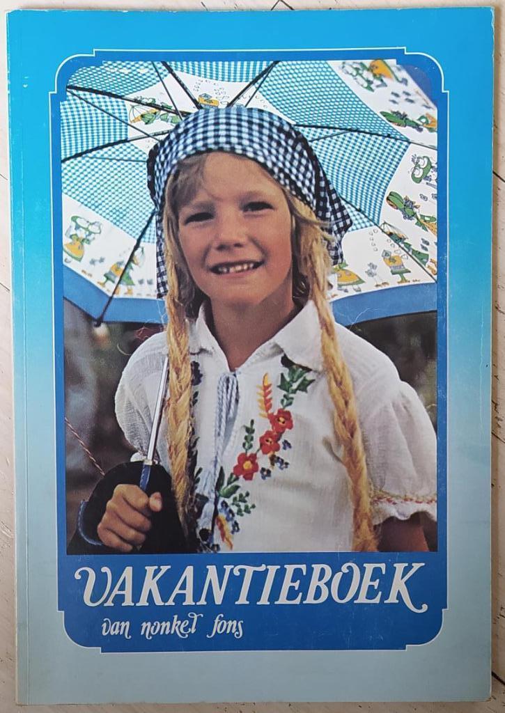 Vakantieboek van Nonkel Fons (1981) met Rode Ridder verhaal, Ophalen of Verzenden
