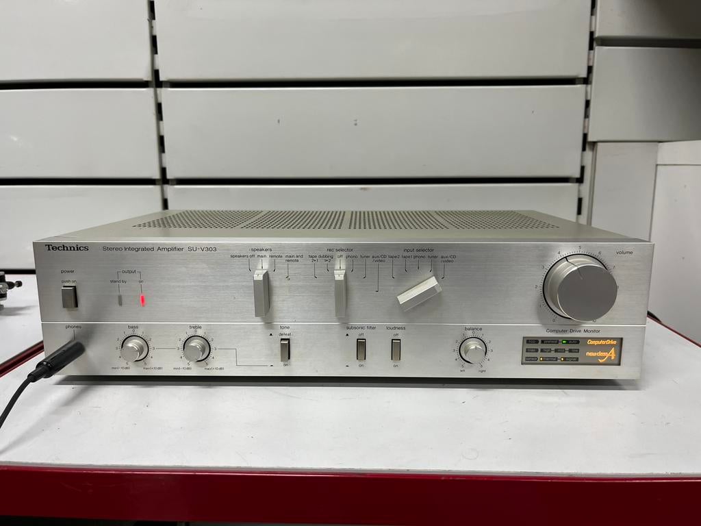 Technics SU-V303 Vintage hifi-versterker — nieuwe klasse A, Ophalen of Verzenden, Gebruikt