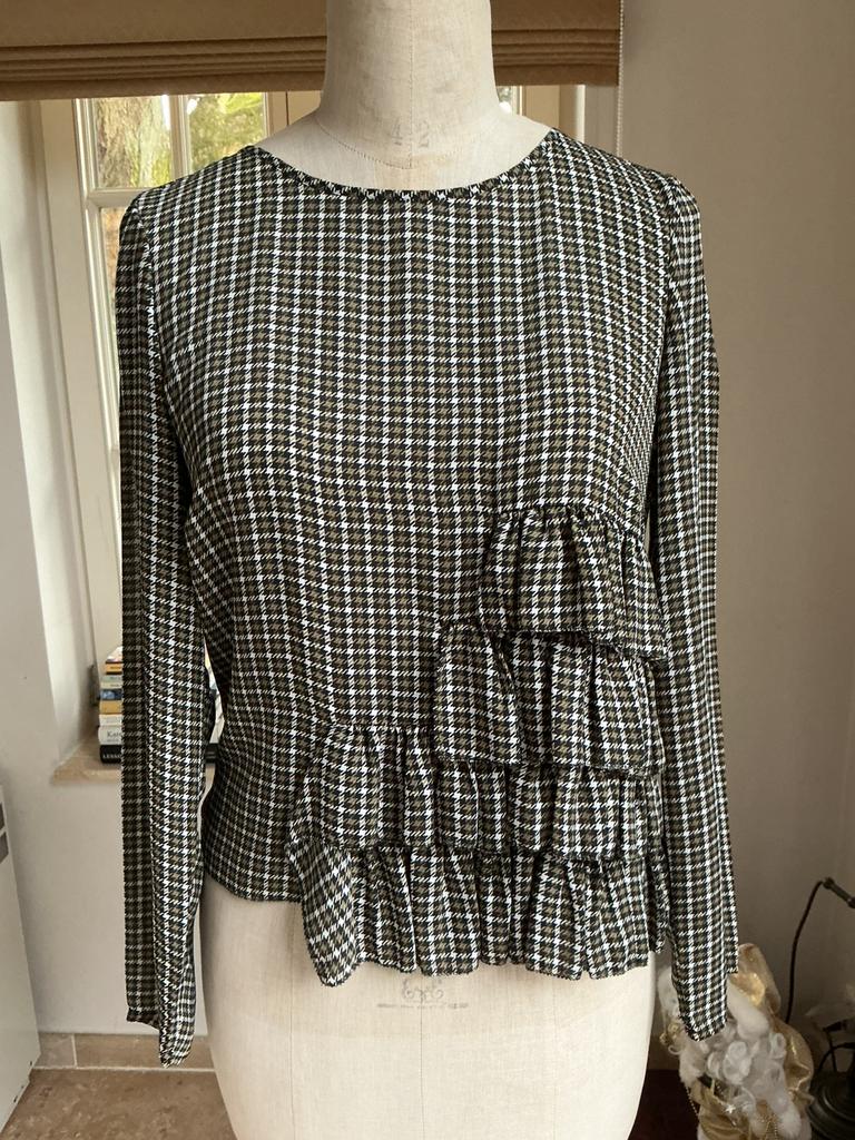 Bloesje Patrizia Pépé, maat S, Kleding | Dames, Ophalen of Verzenden, Zo goed als nieuw, Maat 36 (S), Wit