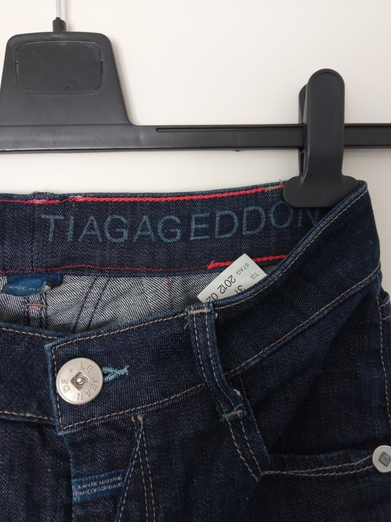 Le Jean de Marithe et Francois Girbaud Tiagageddon Mt 31, Vêtements | Femmes, Girbaud, Enlèvement ou Envoi, Comme neuf, W30 - W32 (confection 38/40)