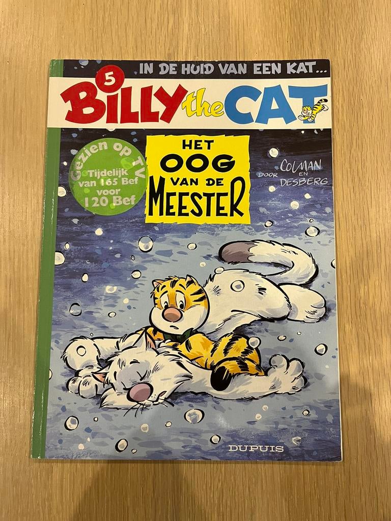 In de huid van een kat… Billy the cat - 5, Boeken, Eén stripboek, Ophalen of Verzenden