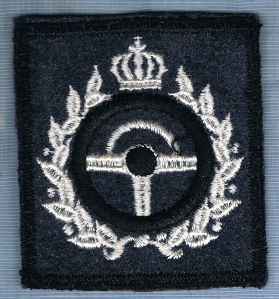 Belgian Air Force Sleeve Insignia ( A32 ), Ophalen of Verzenden, Luchtmacht, Embleem of Badge