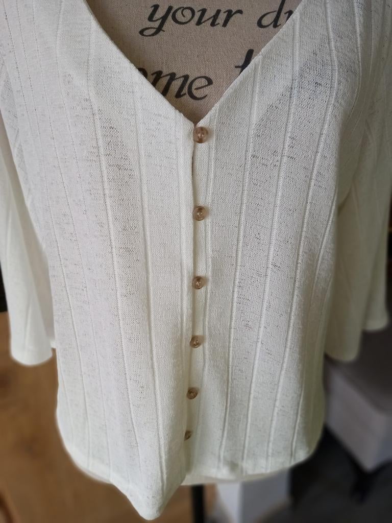 Wit vestje, Kleding | Dames, Ophalen of Verzenden, Zo goed als nieuw, Wit