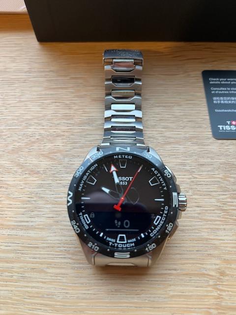 Tissot T-Touch Connect Solar, Montre-bracelet, Autres marques, Enlèvement, Autres matériaux
